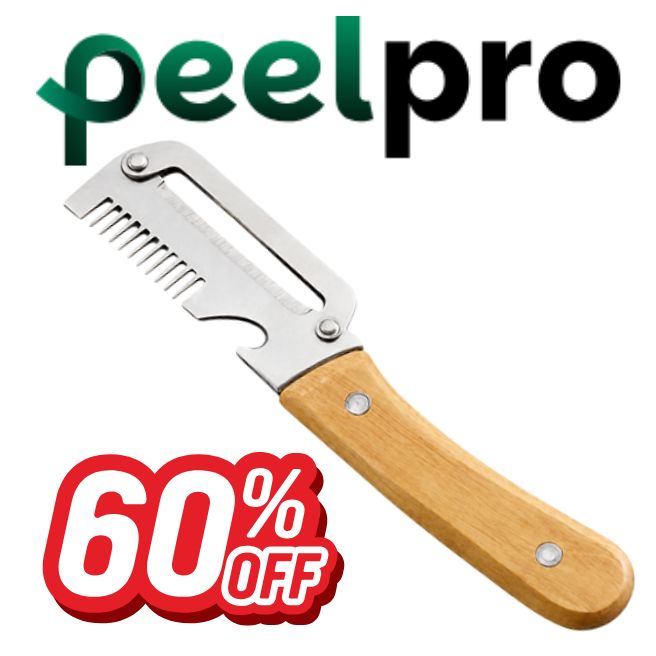 PeelPro — Vegetable peeler · julienne cutter · bottle opener